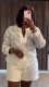 Long Sleeve V Neck Tops Two Piece Short Set GXIN-S-8816
