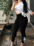 Fashion High Waist Tight Jeans GXJF-231109
