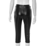 Fashion Back Tight Seventh Pants MXBF-J25PT123
