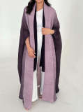Gradient Color Loose Batwing Sleeve Robe Coats  GZRF-KH-0076