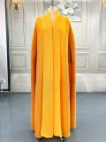 Gradient Color Loose Batwing Sleeve Robe Coats  GZRF-KH-0076