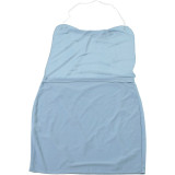 3D Droplet-embellished Mini Dress GSLF-K25D72639