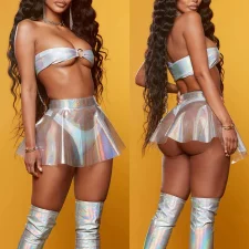 Sexy Mini Prom See Through Skirt GYDL-SU2008