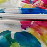 Casual Print Short Sleeve Shirts QYMF-3062