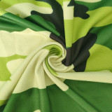 Camouflage Print Short Sleeve T Shirts QYMF-3150