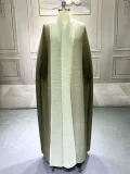 Gradient Color Loose Batwing Sleeve Robe Coats  GZRF-KH-0076