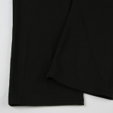 Sleeveless Solid Color Backless Jumpsuit GLRF-WFP39653