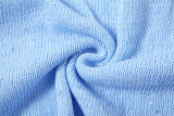 V Neck Backless Knits Mini Dress GSLF-W24D65866