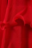 Sleeveless Solid Color Midi Dress GZRF-HY-9069