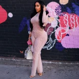 Print O Neck Sleeveless Two Piece Pants Set GSZM-C25ST047