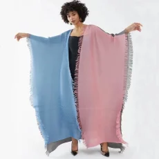 Cardigan Color Block Loose Casual Poncho GZRF-KH-0098