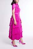 Sleeveless Solid Color Midi Dress GZRF-HY-9069
