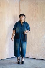 Plus Size Vintage Long Sleeve Loose Jumpsuit GYLN-0302
