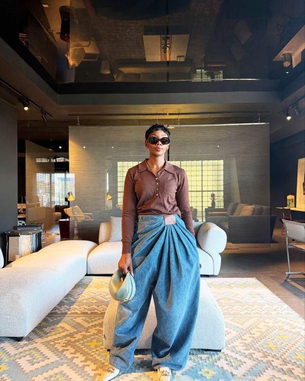 Fashion Loose Wide Leg Jeans GYLN-8694