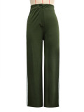 Side Stripe Casual Straight Pants SH-391404