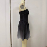 Sleeveless Tube Top Sexy Mini Dress LSD-24662