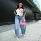 Vintage Loose Wide Leg Jeans GSMJ-8012