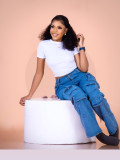 Plus Size Multi-pockets Fashion Straight Jeans GYLN-8024