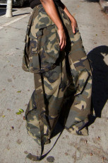 Casual Camouflage Print Loose Pants QODY-6065