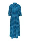 Casual Plaid Print Long Shirt GLF-10020