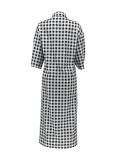 Casual Plaid Print Long Shirt GLF-10020