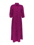 Casual Plaid Print Long Shirt GLF-10020
