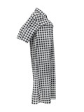 Casual Plaid Print Long Shirt GLF-10020
