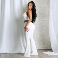 Halterneck Hollow Out Backless Jumpsuit YF-10867