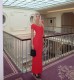 Solid Color Short Sleeve Maxi Dress GAXB-D139DS