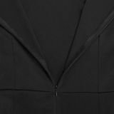Big Button Short Sleeve Sport Wide Leg Jumpsuit BY-7378