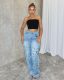 Fashion Holes Washed Jeans SHMF-6202
