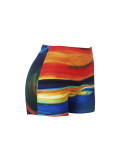 Fashion Print Yoga Shorts SHD-9863