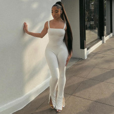 Solid Color Backless Tight Sling Jumpsuit GPKJ-KJ12417