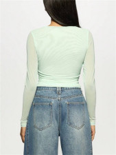 Print Long Sleeve T Shirt GXIY-K25L351