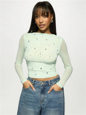 Print Long Sleeve T Shirt GXIY-K25L351
