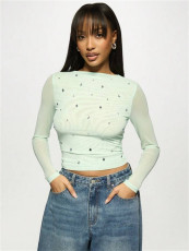 Print Long Sleeve T Shirt GXIY-K25L351