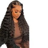 Small Curly Tube Wrap Exploding Hair Curl Wig YWHX-1459