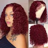 Small Curly Tube Wrap Exploding Head Long Curly Hair YWHX-M1447