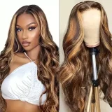 Fashion Front Lace Lace Big Waves Wigs YWHX-M1504