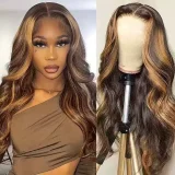 Fashion Front Lace Lace Big Waves Wigs YWHX-M1504