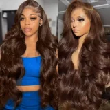 Fashion Front Lace Lace Big Waves Wigs YWHX-M1504