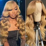 Fashion Front Lace Lace Big Waves Wigs YWHX-M1504