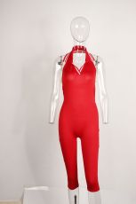 Sleeveless Solid Color Backless Jumpsuits YWXS-K25L787