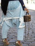 Holes Fashion Loose Haren Jeans ONY-391378