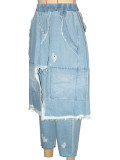 Holes Fashion Loose Haren Jeans ONY-391378