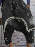 Holes Fashion Loose Haren Jeans ONY-391378