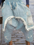 Holes Fashion Loose Haren Jeans ONY-391378