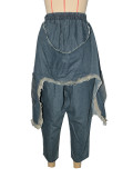 Holes Fashion Loose Haren Jeans ONY-391378