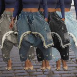 Holes Fashion Loose Haren Jeans ONY-391378