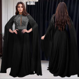 Hot Drill Sexy Long Sleeve Evening Dress BY-7416